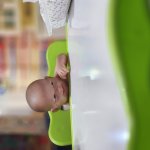 Baby at table