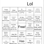 Wu-Tang clan bingo meme