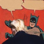 Batman Slapping Trump