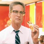 Falling Down Burger Scene