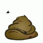 Perry PhD's masterpiece JPP Poop flies GIF Template