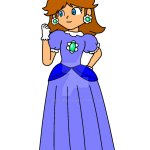 Princess Daisy in Blue