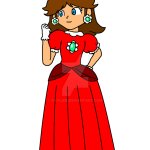 Princess Daisy in Red