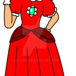 Princess Daisy in Red