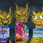 Video game movies have recently proven to be thriving successes but I don't have a lot of hope for the Minecraft movie | image tagged in three-headed dragon,video games,movies,minecraft,sonic the hedgehog,mario | made w/ Imgflip meme maker