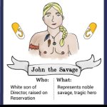 John the Savage card Brave New World