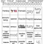 Your_casual_imgflipper's ultimate bingo meme