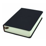 Black Blank Book V3 With Red Bookmark