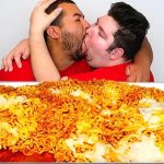 Gay kissing (fat edition)