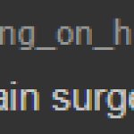 WGON you need brain surgery?