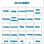 Spire's Hobbies Bingo meme