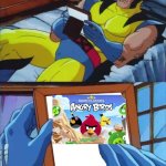 I miss this game | image tagged in wolverine remember,angry birds | made w/ Imgflip meme maker