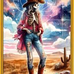 Tarot Skeleton | The Cowgirl