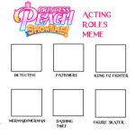 princess peach showtime acting roles meme meme