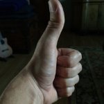 big thumbs up meme