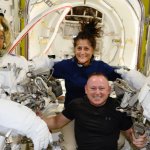 Butch and Suni on the ISS