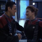 Star Trek Voyager handshake template