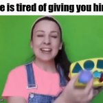 Showing you what to do | She is tired of giving you hints | image tagged in gifs,hints,playing | made w/ Imgflip video-to-gif maker