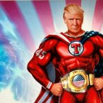 Donald Trump Superhero