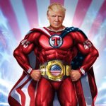 Donald Trump Superhero