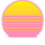 Retrowave Sun