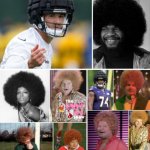 Funny | I KNEW AFROS WERE GOING TO COME BACK; I'M JUST GLAD IT'S HELPING THE NFL BE SAFER | image tagged in funny,sports,nfl football,afro,safety,health | made w/ Imgflip meme maker