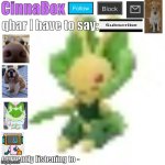 CinnaBox’s 144p Leavanny temp meme