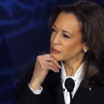 Kamala Harris chin pose