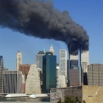 Twin Towers on Fire