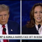 Trump Kamala debate