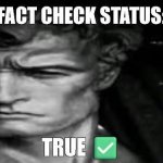 Fact check status : True