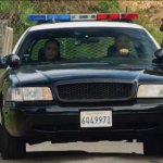 lapd the rookie police car