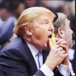 Trump eats dogs