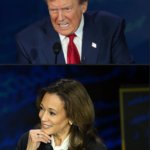 Trump, Kamala debate meme