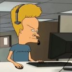 Beavis & Butthead Tech Support GIF Template