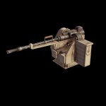 Vector machine gun