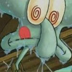 Squidward Salivating