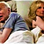 Joe and Jill in bed