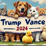 Trump supporting pets