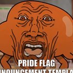 PRIDE FLAG ANNOUNCEMENT TEMPLATE