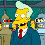 Kent Brockman Robot Overlords (AI Generated)