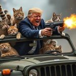 Trump protecting cats