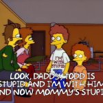 Ned Flanders, Todd Is Stupid