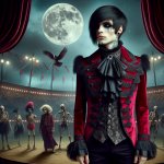 emo ringmaster for undead circus