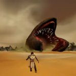 Dune sandworm + man