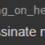 WGON How to assassinate myself