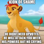 Kion of shame meme