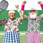 Pickleball Victory Old Guys