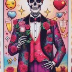 Tarot Skeleton | The Playboy