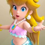 mermaid peach